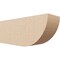 Ekena Millwork 6in. W x 8in. H x 20in. L Durham Woodgrain TimberThane Rafter Tail, Primed Tan RFTUR06X08X20DURRCPR - alternate 1